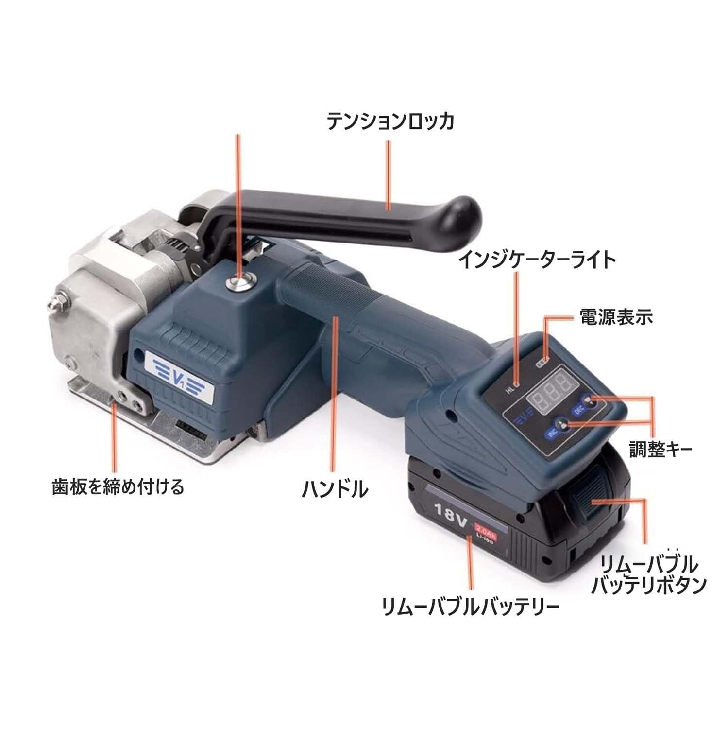 PPバンドをかける機械 簡易型 PP バンド結束機 ZAPAKⅢ | 司化成工業株式会社